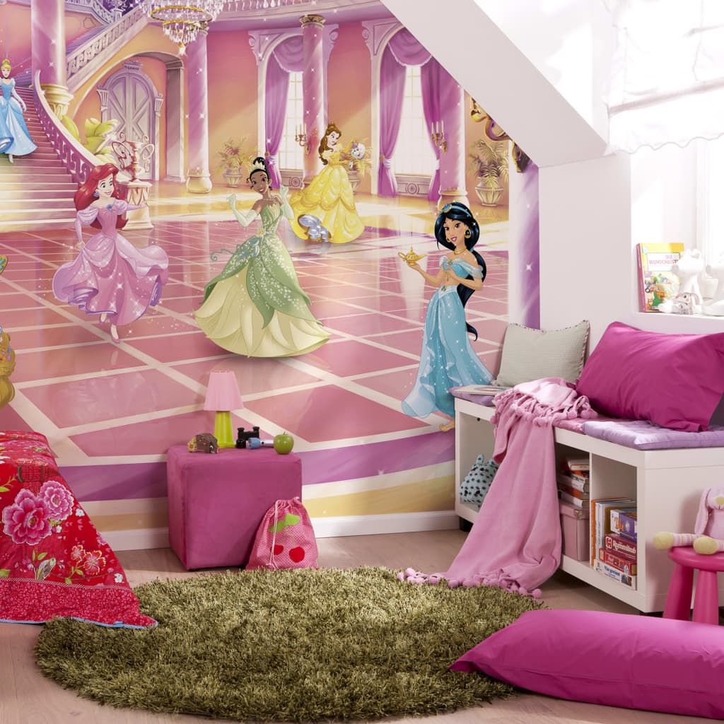Komar Komar Photo Wallpaper Glitze Party 368x254 CM Pink