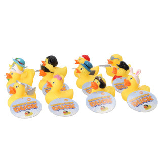 Paperella di gomma 10 cm 12 assortiti | 12 pezzi