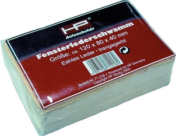 Esponja de cuero de gamuza de HP