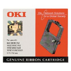 Nastro stampante oki 0900-2303 nylon nero