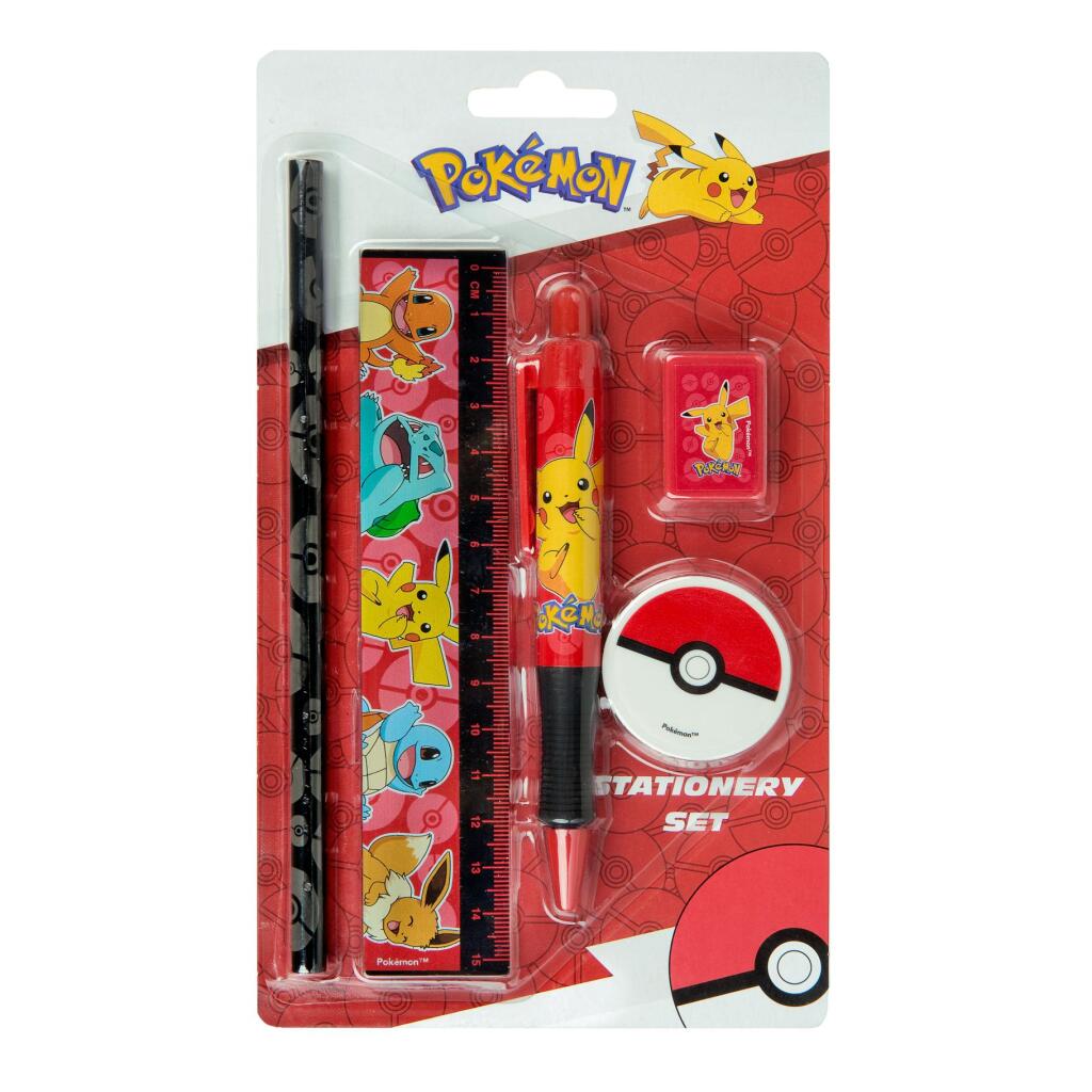 Set da scrittura Pokemon Undercover - 5 pz.