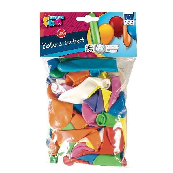 Stylex globos 100 piezas