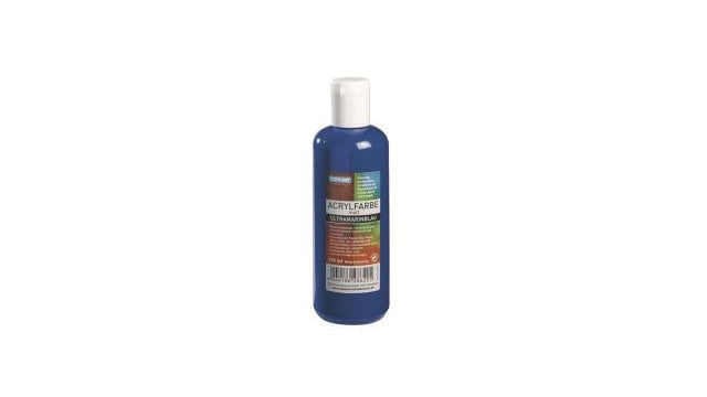 Botella de pintura acrílica de TopPoint Toppoint 250 ml de azul