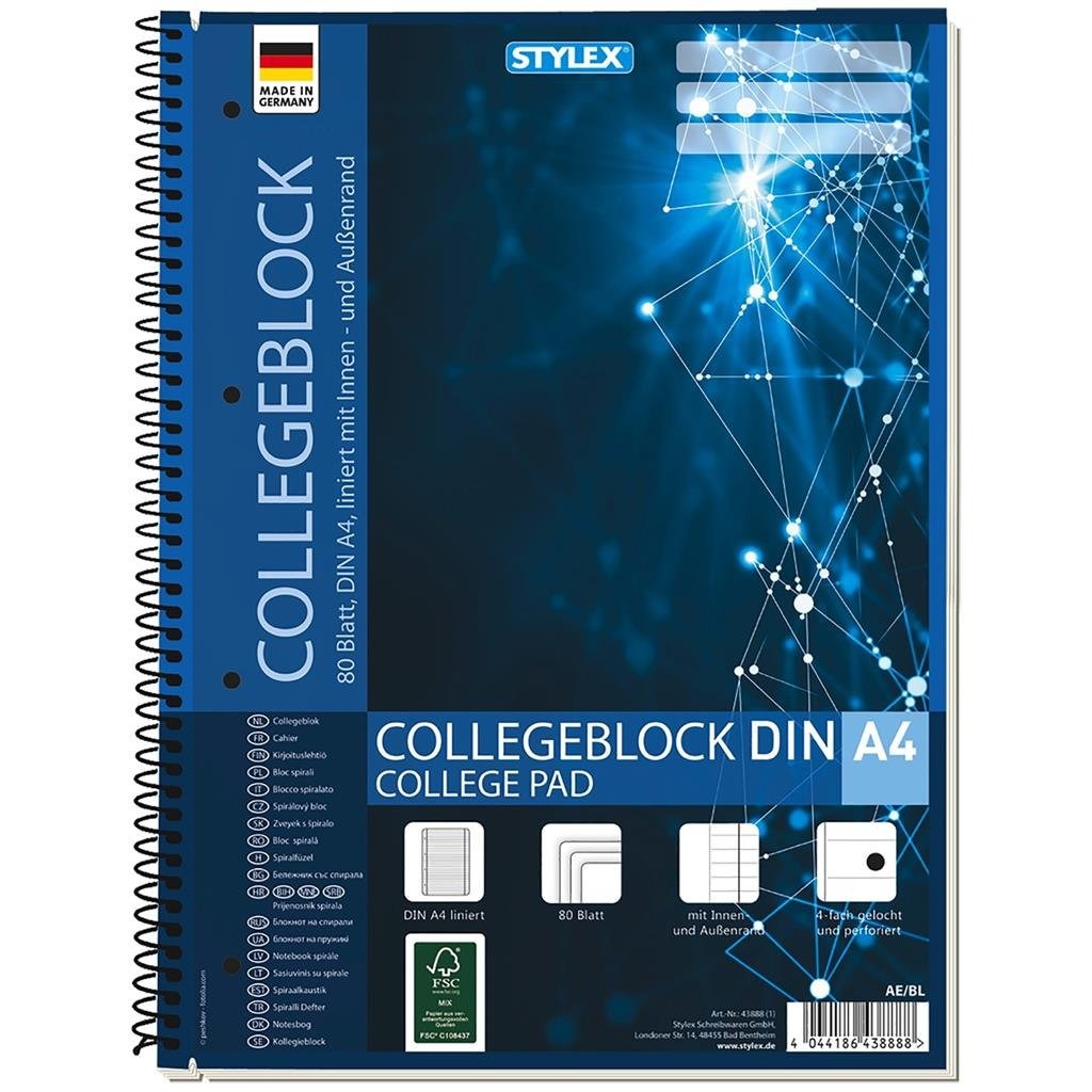 Stylex Stylex A4 Ceoose Beck con linee 80 spazi