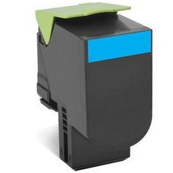Cartucho de tóner Lexmark 802hce cian
