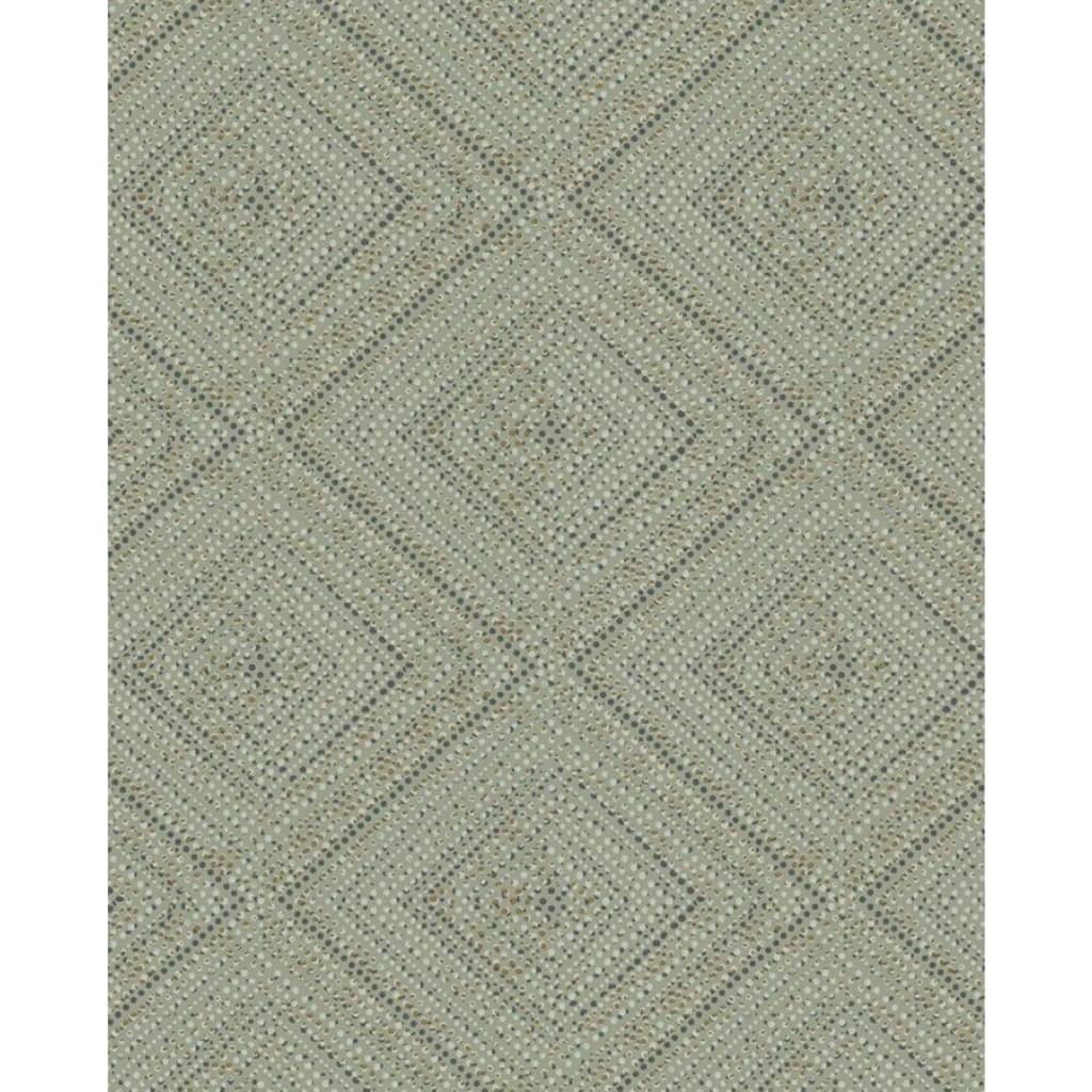 NOordwand Wallpaper Noordwand topchic topchic tono su tono diamanti verde metallico
