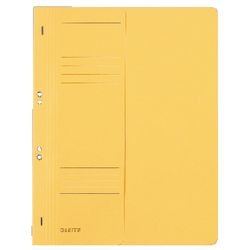 Cartella con preventivi Leitz in cartoncino giallo A4