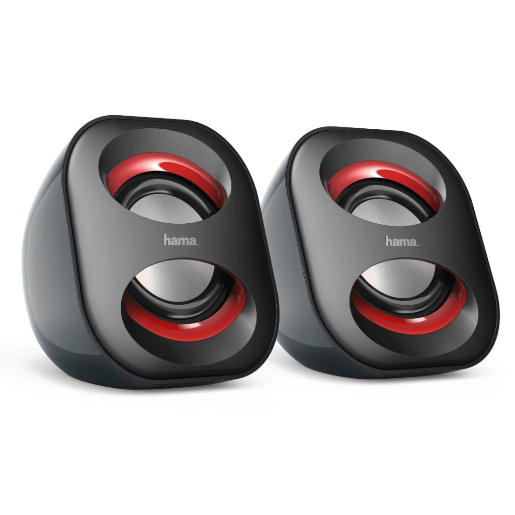 Hama Notebook Speaker Mobil 183 Black Red