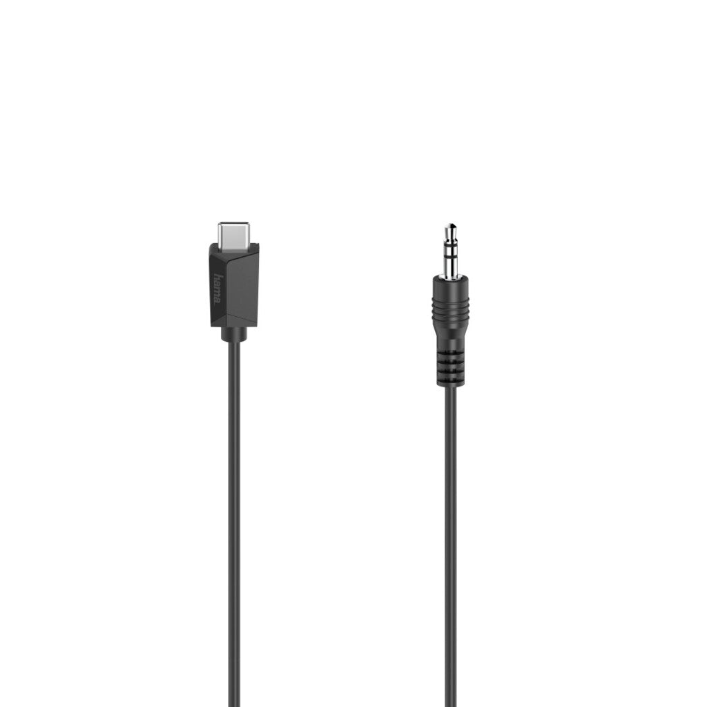 Hama Audio Cable USB-C Plug-3.5 mm-Jack Plug Stereo 0.75 m