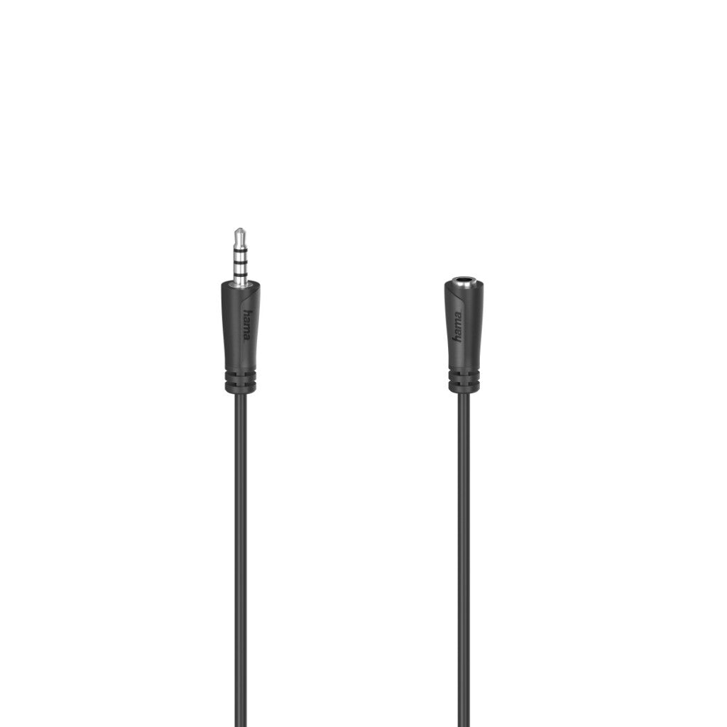 Cavo di estensione delle cuffie Hama 4Pol. Frizione jack da 3,5 mm stereo 1,5 m