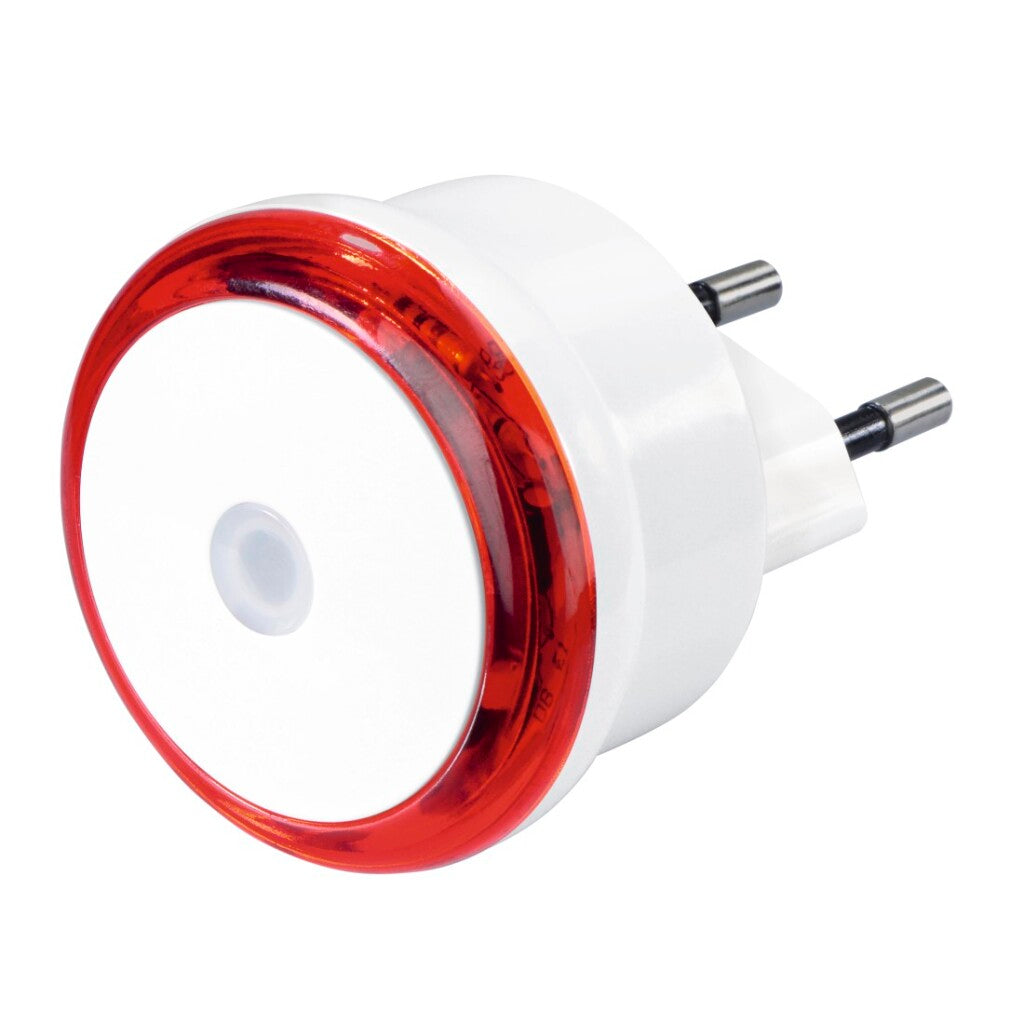 Hama LED Night Light Basic con sezione Twin Energy plug-in. Rosso