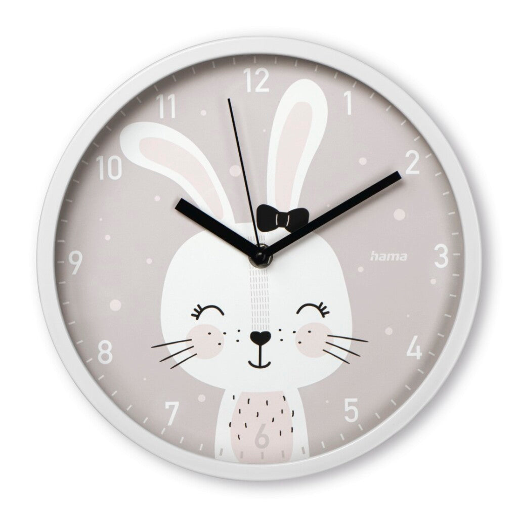 L'orologio da parete per bambini di Hama Maui non tocca per le stanze per bambini analogiche Ø 25 cm