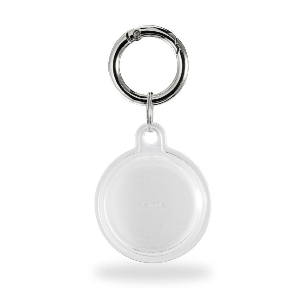 Llavero hama siempre transparente para apple airtag transparente