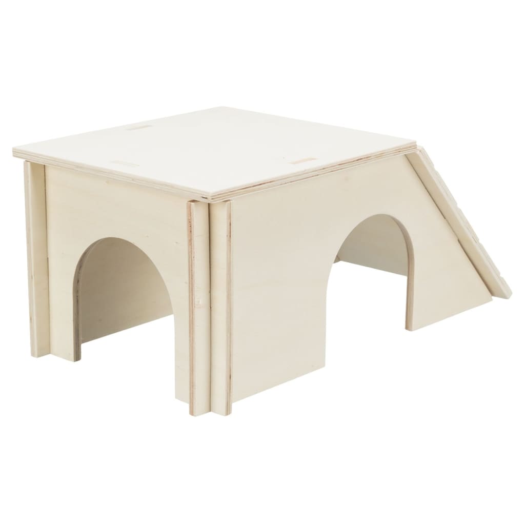 Trixie trixie roedor house doblada 40x18x23 cm madera
