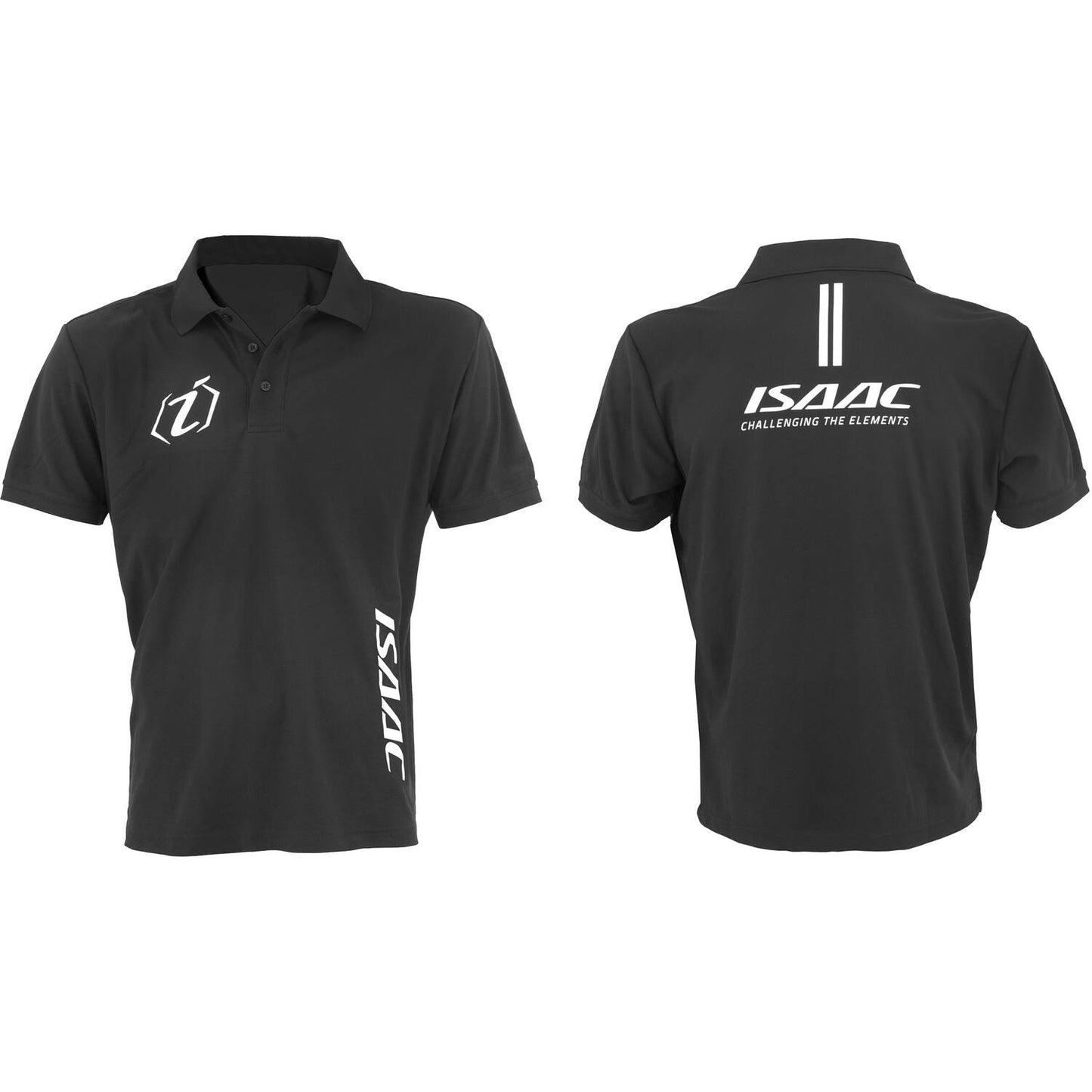 Varios Isaac - polo fit talla S negro