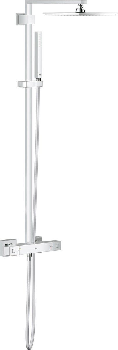 Doccia a pioggia Grohe euphoria cube xxl 㸠23 cm - con rubinetto termostatico - interasse 15 cm