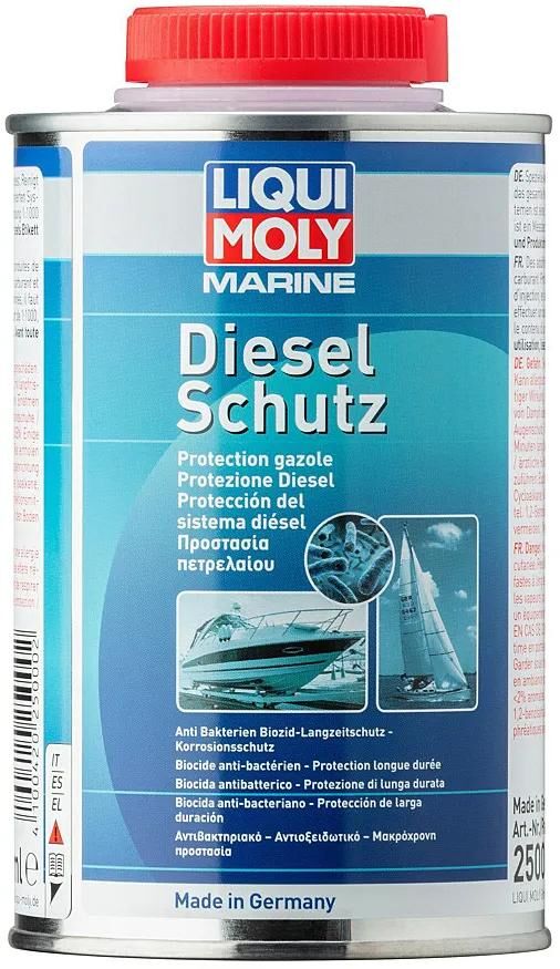 Protección diesel aditiva de Liqui Moly para el envío.