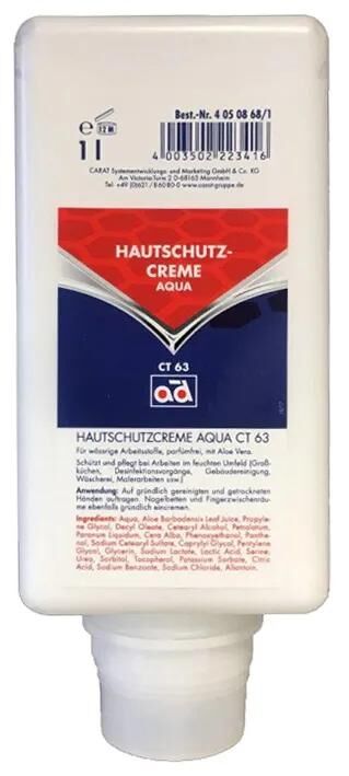 Crema de protección de la mano de la mano 1 L CT63