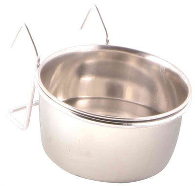 Trixie Food Bowl con supporto per appendere in acciaio inossidabile