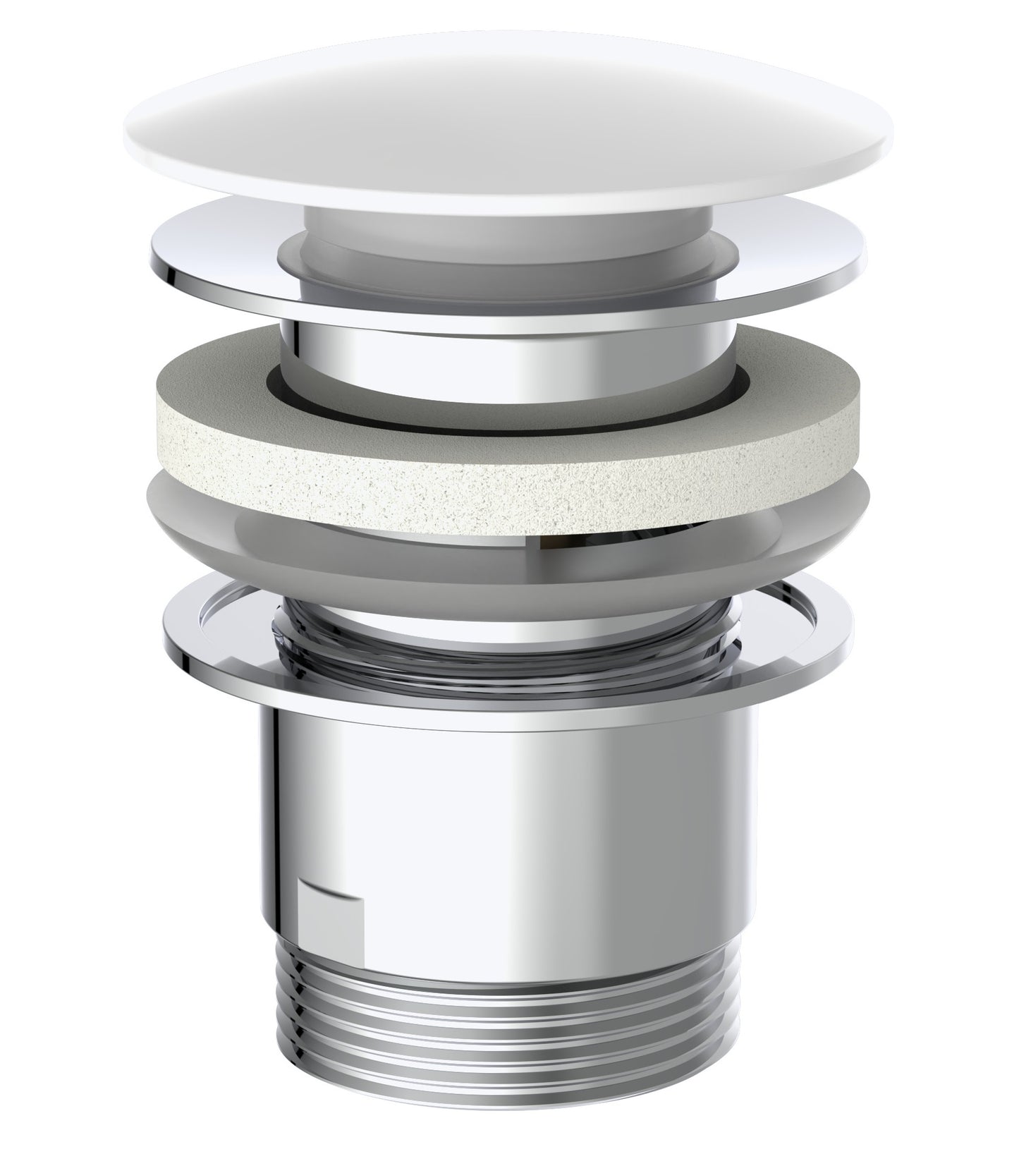 Diseño de tapón de drenaje Schütte Schütte 1¼ x65 mm blanco