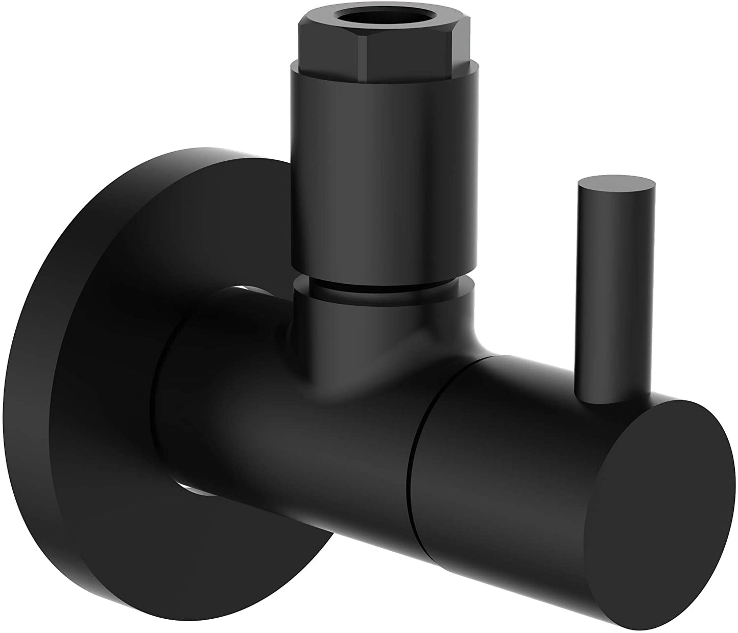 Schütte schütte hoeksifon con rosetta ms 10 mm nero