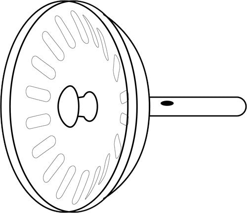 Filtro de repuesto Kirchhoff, acero inoxidable, ø 81 mm para válvula de cesta ø 114 mm, con bola - 98835640