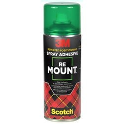 Spray rimontante 9473 3m removibile trasparente 400 ml
