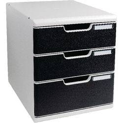 Cajoneras multiform negro gris