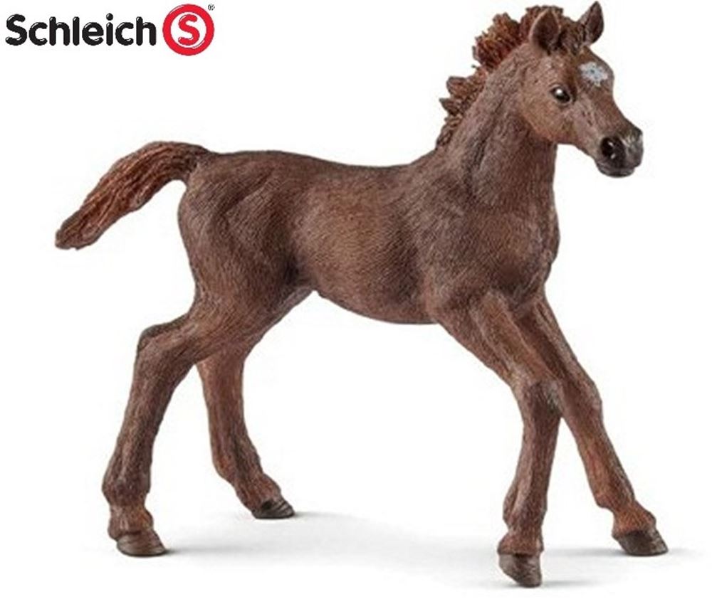 Schleich puledro purosangue inglese. 9 cm.