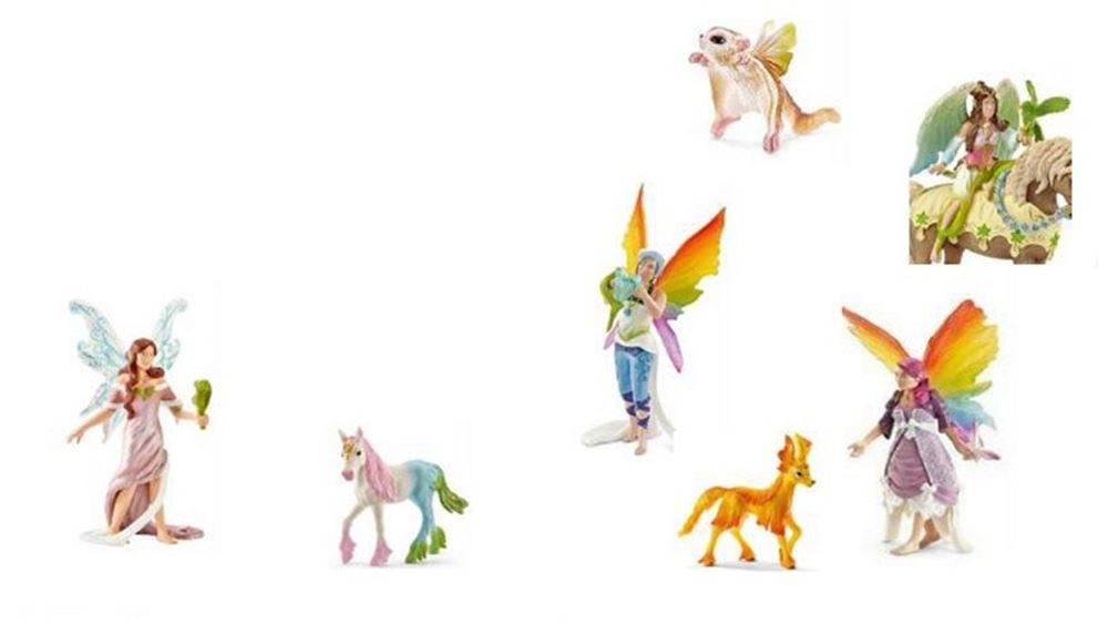 Bolsa sorpresa Schleich bayala con 3 abanicos