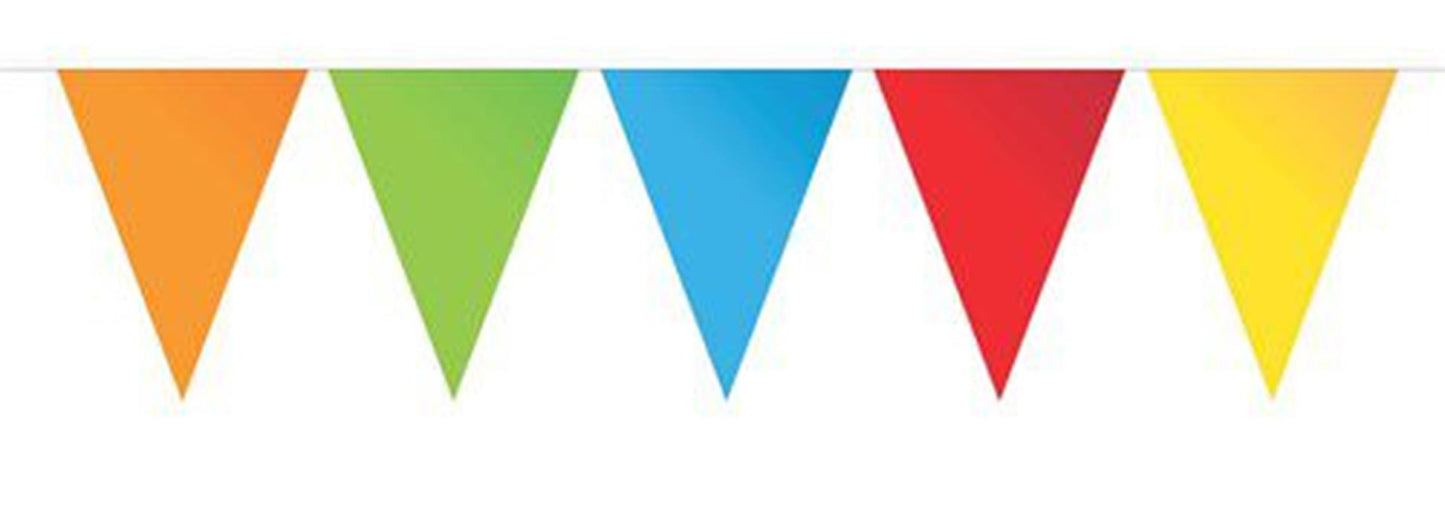 Linea bandiera Haza multi colore 10m confezione da 5 pz