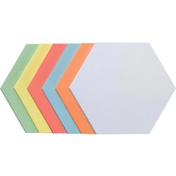 Biglietti da presentazione nido d'ape 16,5x19 cm assortiti