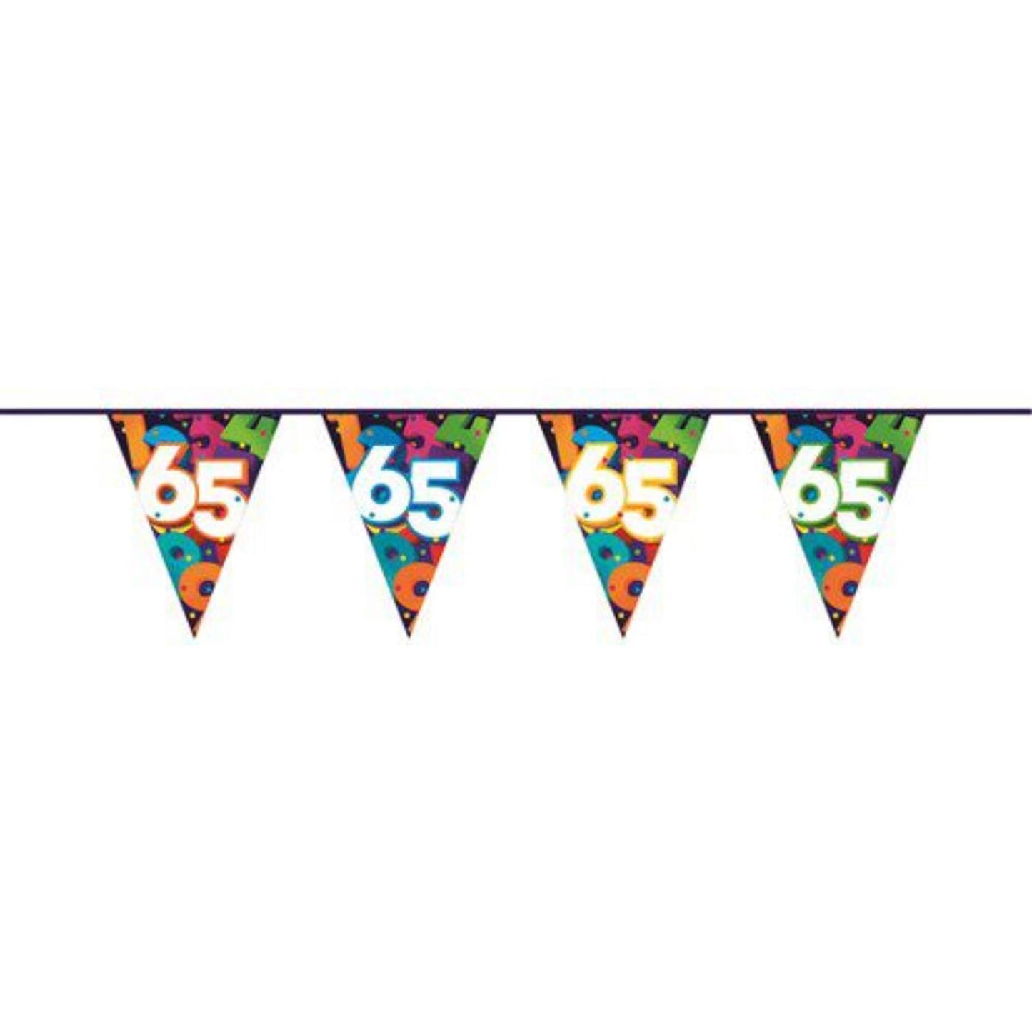 Linea bandiera Haza 10mtr cifre 65 anni
