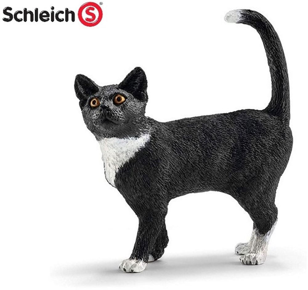 Schleich gatto nero. 5 cm. 3+