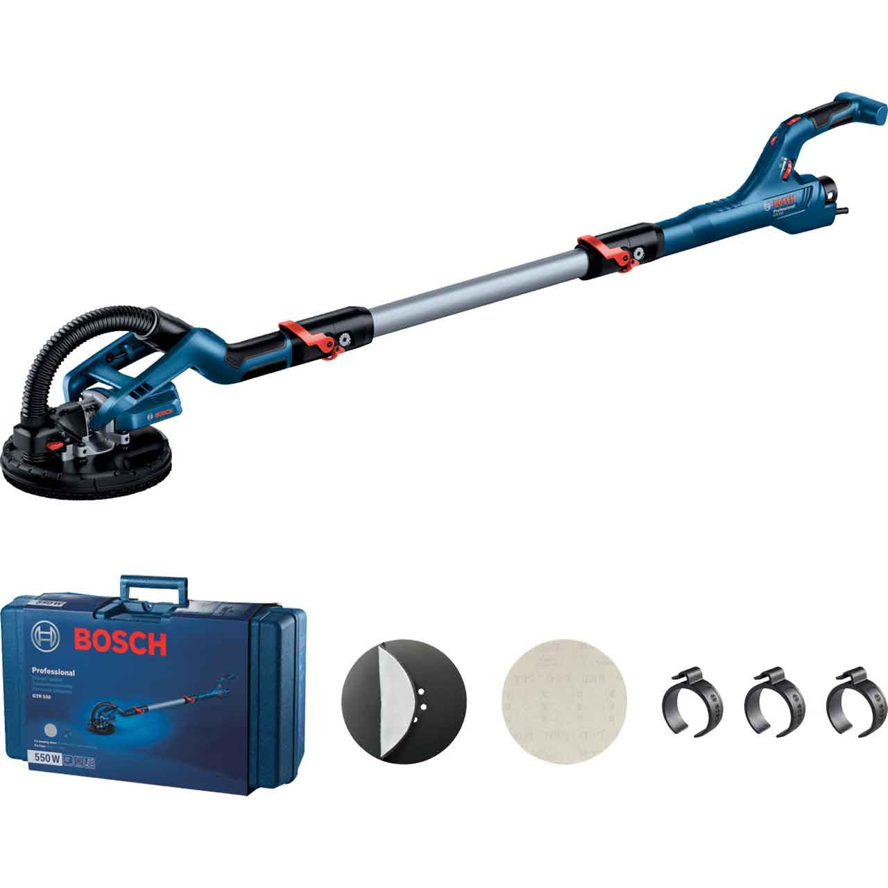 Bosch blu gtr 55-225 | levigatrice a collo lungo | 550w| 215mm-06017d4000