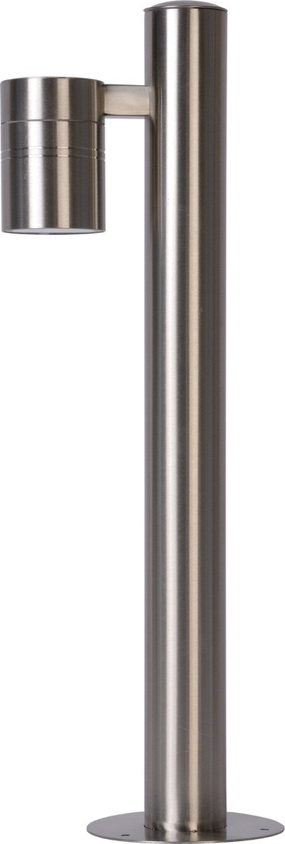 Lucide arne-led - sokkellamp - ø 6,3 cm - led - gu10 - 1x5w 2700k - ip44 - mat chroom
