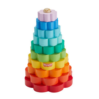 Apilador de anillos de madera Fisher Price | 2 piezas