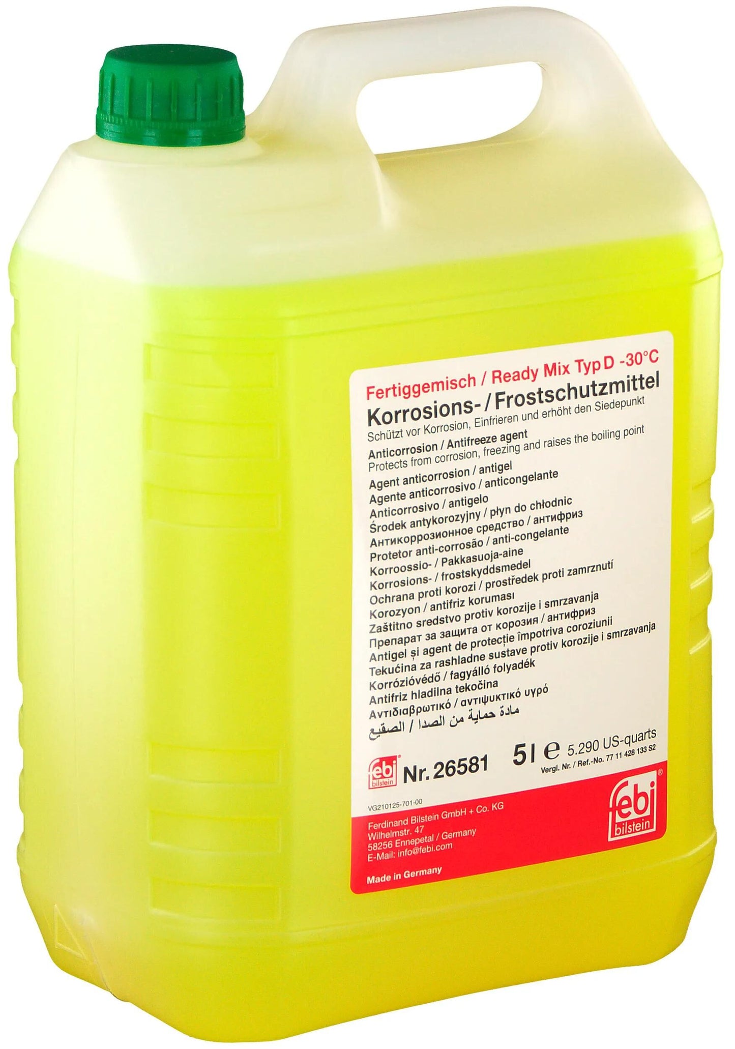 Febi Bilstein Febi Radiator Protection Agent Mixture Ready-Made Tipo D