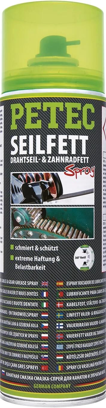 Petec Rope Grease Spray 500 ml