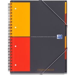Blocco a spirale oxford a quadri a4 80 g m² bianco