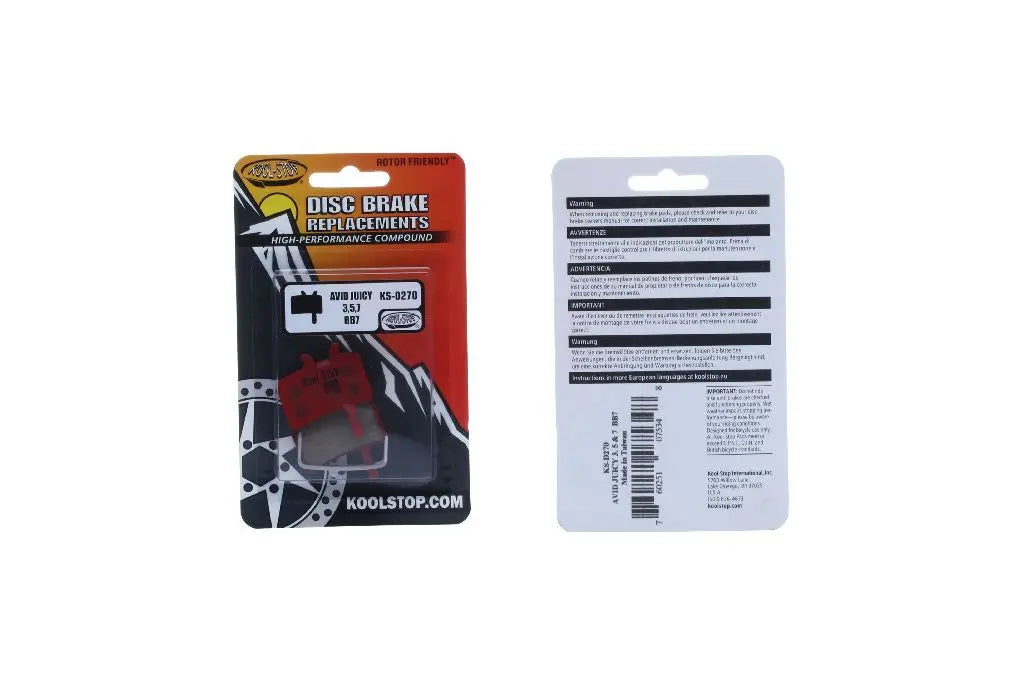 Koolstop Disc Brake Blocks Avido succoso 5 7 (2st)