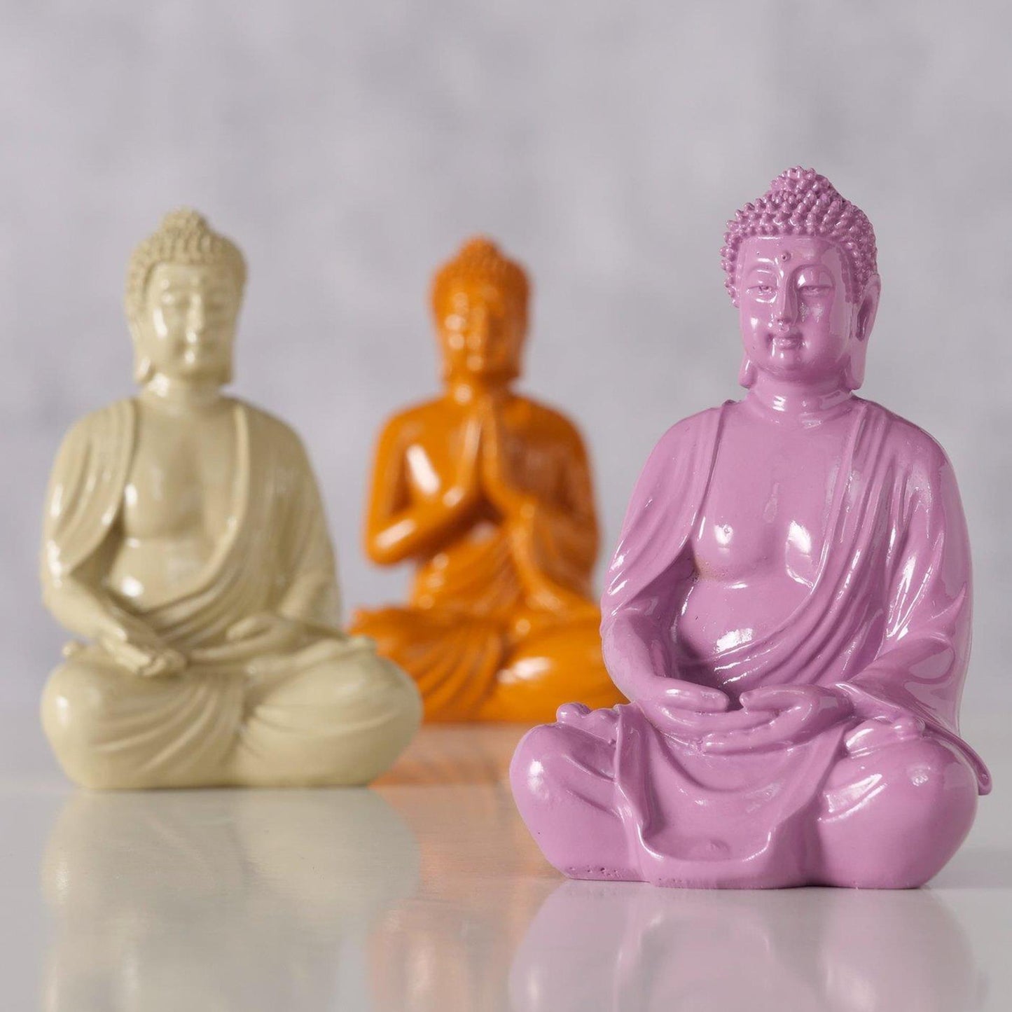 Boltze figura del Buddha domestico 6,5x5x10 cm