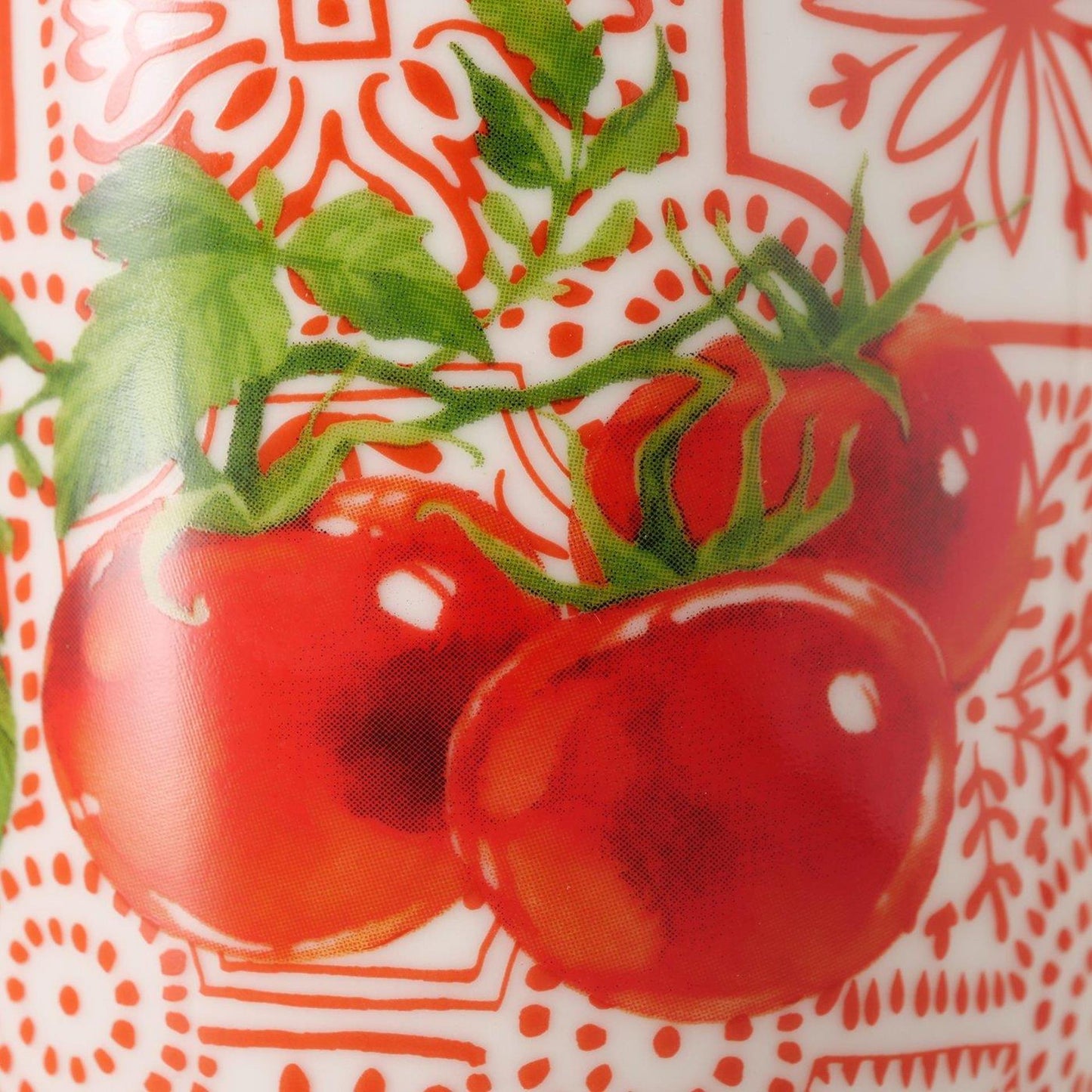 Boltze tazza casalinga rossa 330ml ø8x10cm