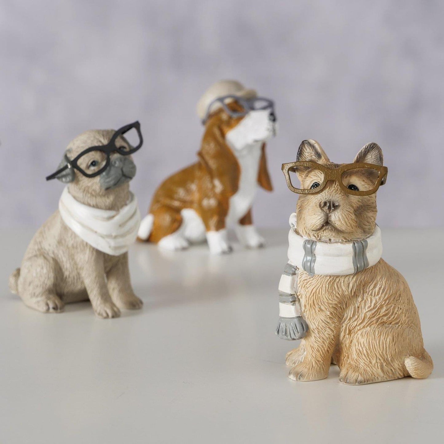 Boltze figura hogar perro 5x3,7x6,5cm