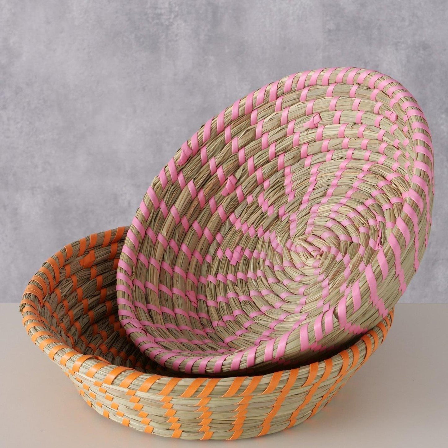 Boltze home mandje alia 25x25x6,5cm 2 assorti