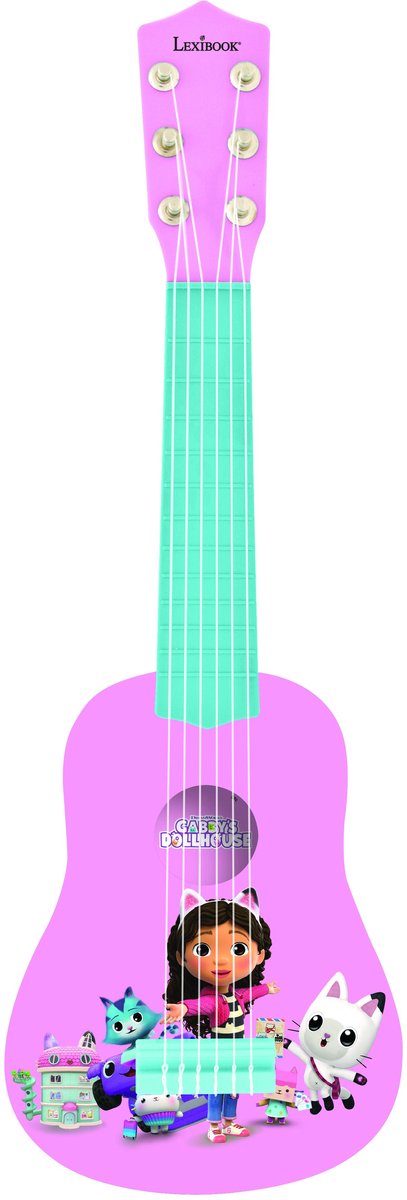Lexibook mi primera guitarra casa de muñecas de gabby - 21'' 53 cm