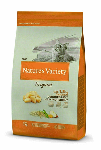 Variedad de naturaleza pollo original