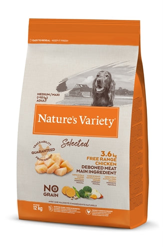 Nature Varietà di pollo a range a gamma media per adulti selezionati
