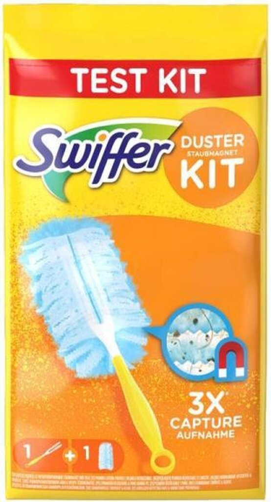 Swiffer swiffer magnete in tessuto starter kit maniglia + 1 lino