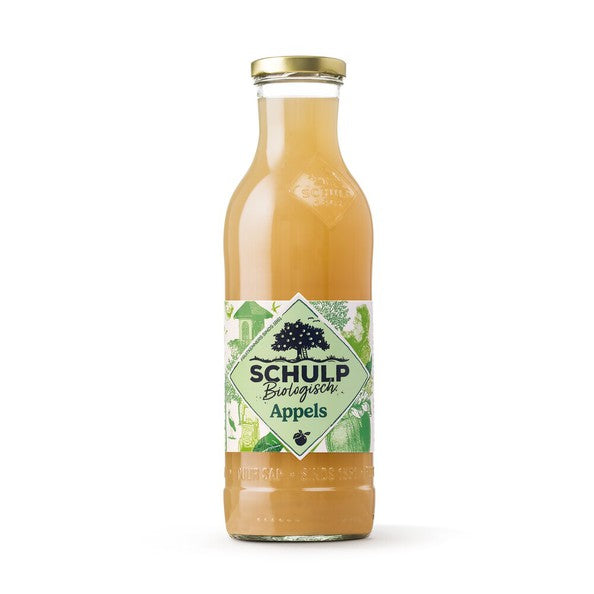 Botella ecológica de zumo de manzana Schulp (6x 0,75 litros)